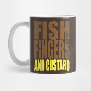 Fish Fingers and Custard Mug